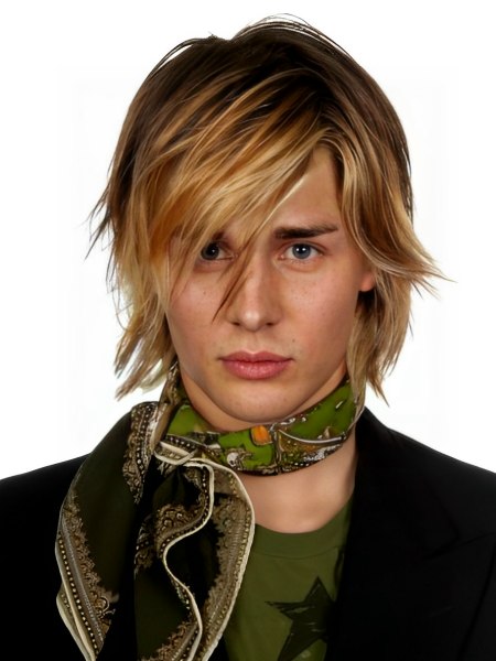 mens fringe hairstyles for 2008-2009 winter medium layered mens hairstyles