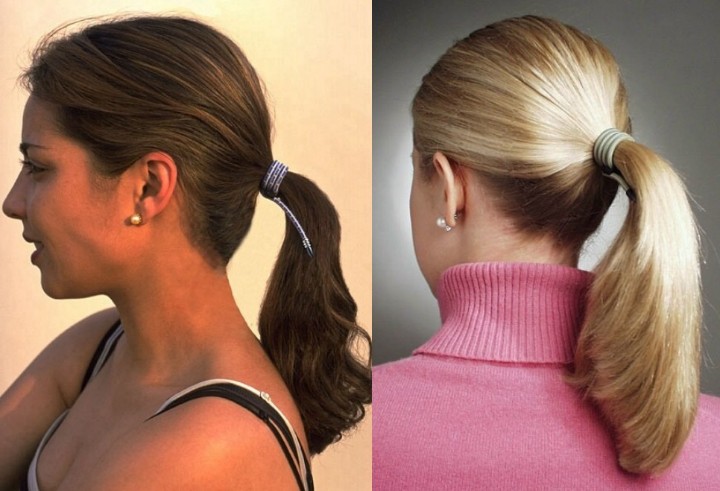 Hairstyles with a ponytail