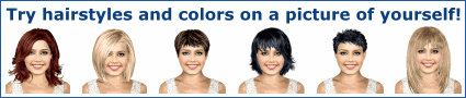 hairstyle simulation image