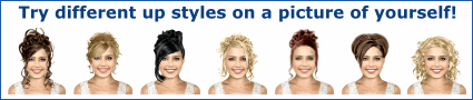 hairstyle simulation image