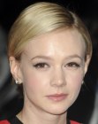 Carey Mulligan with a simple short haircut