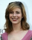 Diane Neal's modern and easy to maintain long hair