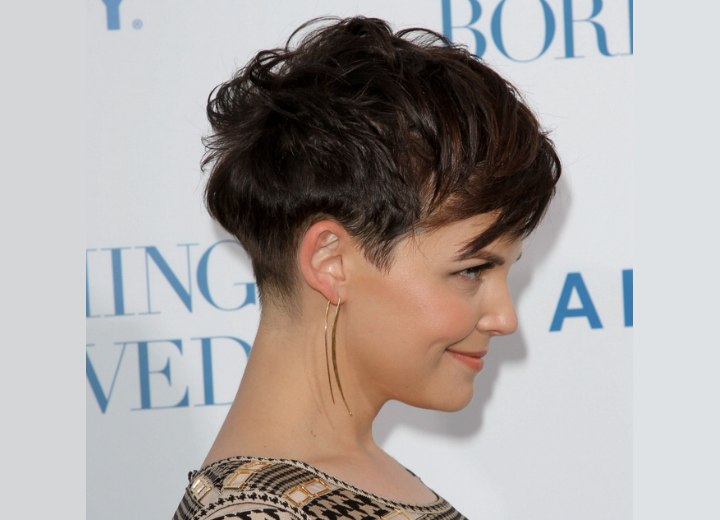 Ginnifer Goodwin - Haircut with a short nape section
