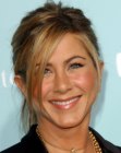 Jennifer Aniston sporting a casual ponytail hairstyle