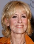 Judith Light with her hair cut into a layered style that frames her face