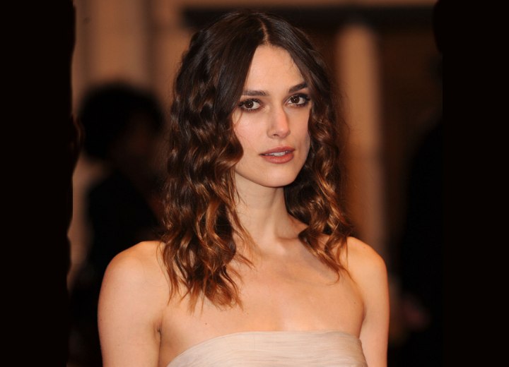 Keira Knightley - romantic long hairstyle