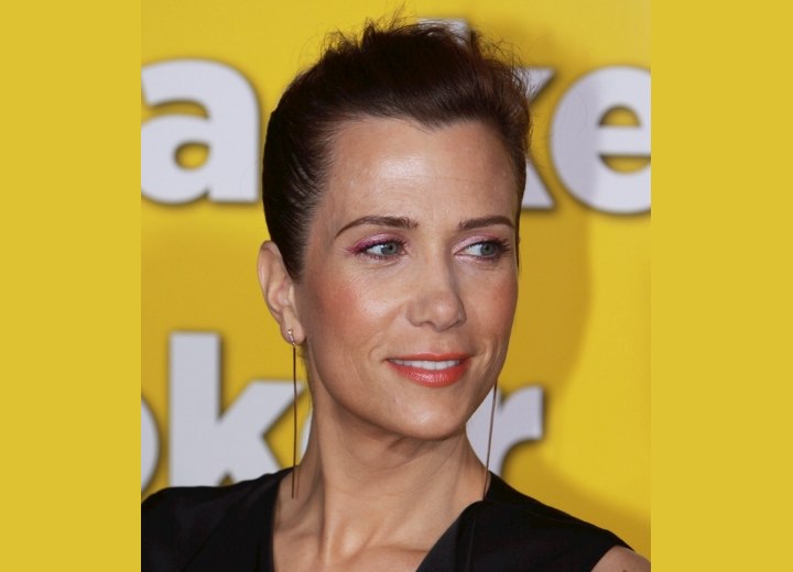 Kristen Wiig with a pixie look