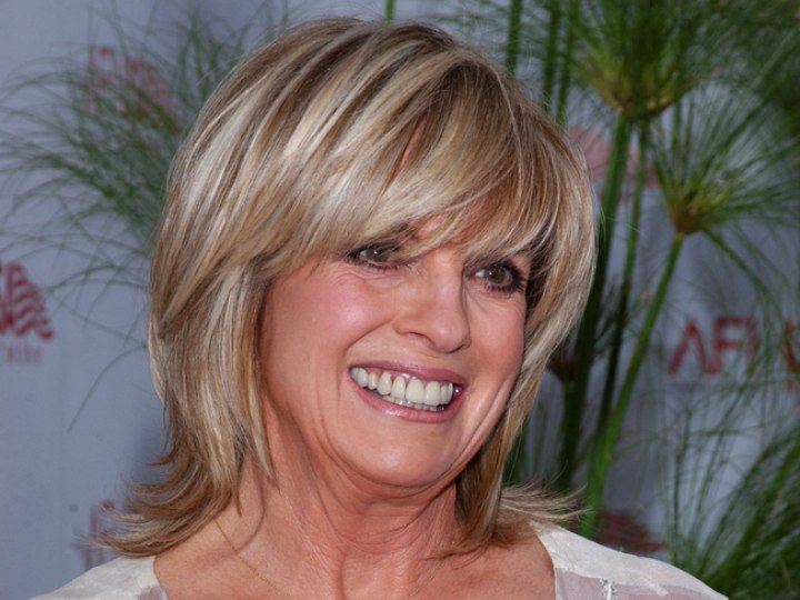 Linda Gray - Hairstyle for women aged over 60