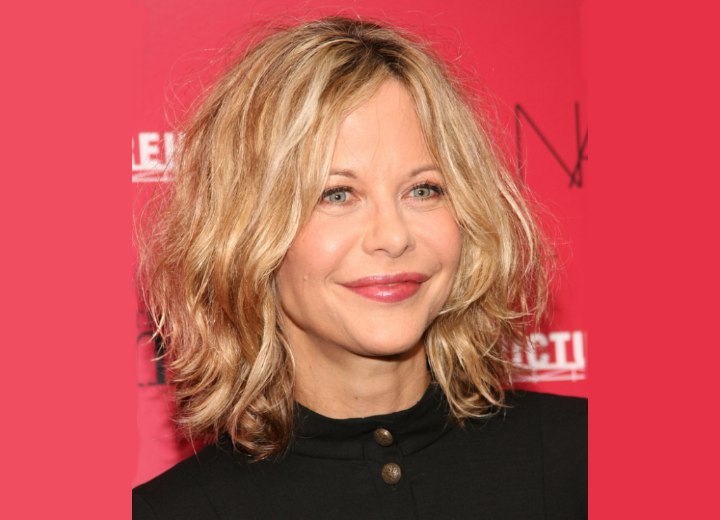 Meg Ryan's age defying hairstyle