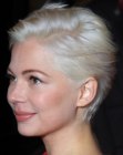 Michelle Williams with short hair