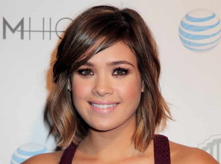 Nicole Anderson - Above the shoulders hairstyle