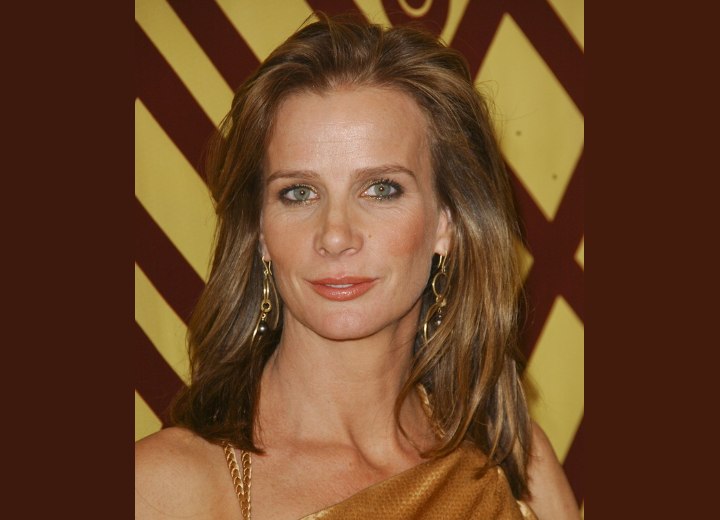 Rachel Griffiths looking like a natural blonde
