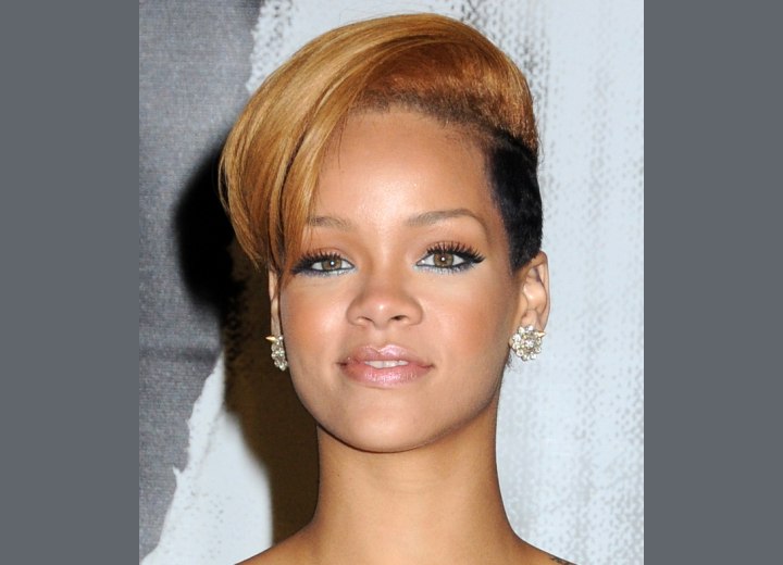 Rihanna's new haircut