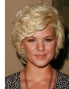 Kimberly Caldwell with short hair