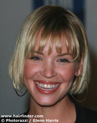 Ashley Scott short hair