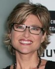 Ashleigh Banfield's short hair that works well with glasses