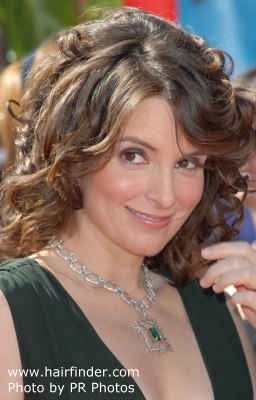 Tina Frey with curls and waves