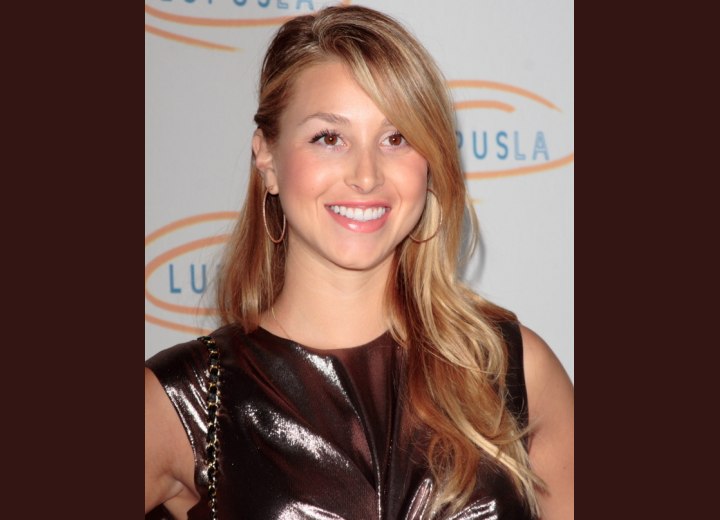 Whitney Port Long Hairstyles Pictures