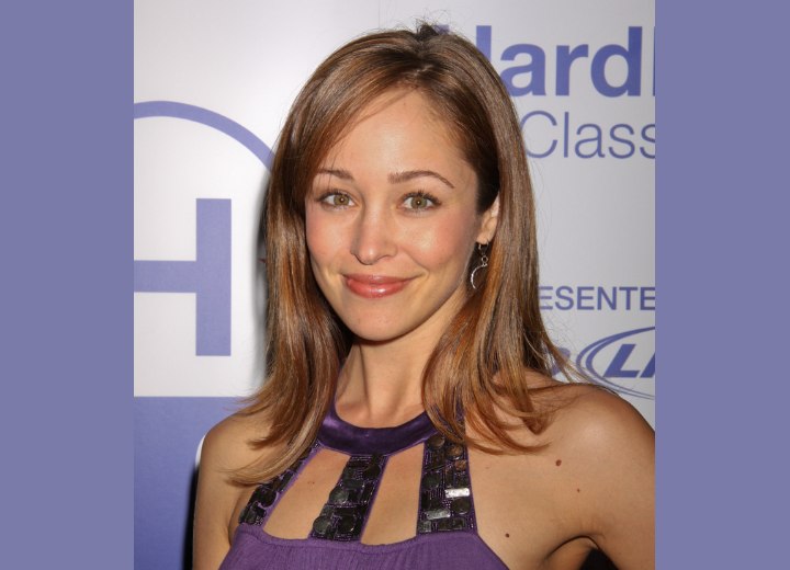Autumn Reeser with long layered hair