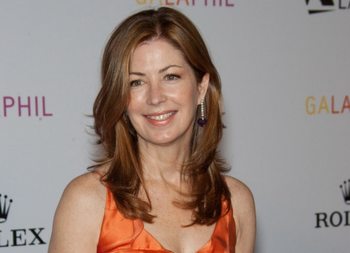 Dana Delany - Long hairstyle for aging women