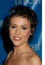 Alyssa Milano with short hair