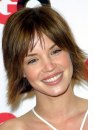 Ashley Scott with feathered hair