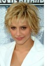 Brittany Murphy with short hair