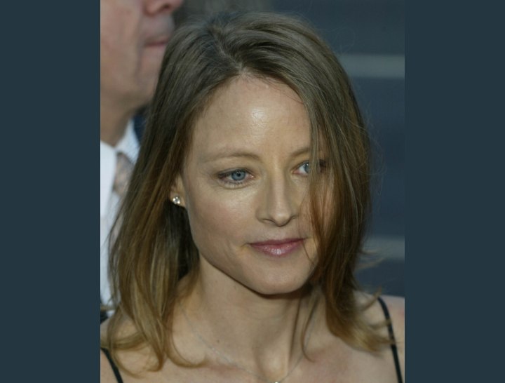 Casual hairstyles - Jodie Foster