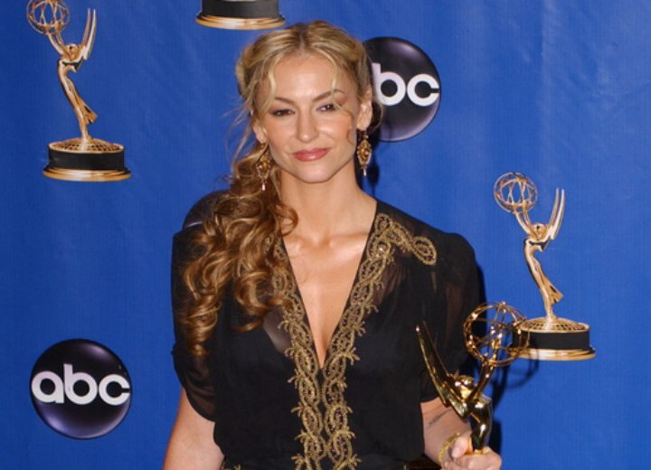 Drea DeMatteo - Long hairstyle with curls