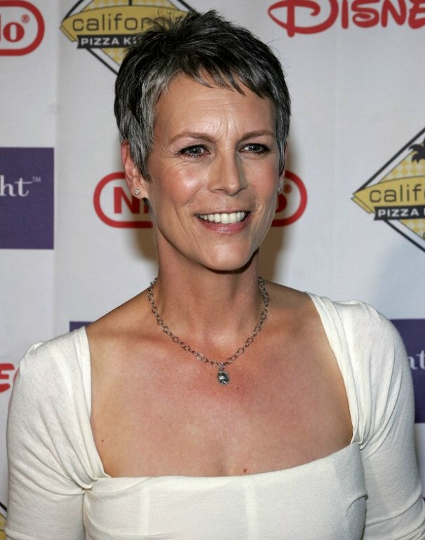 Jamie Lee Curtis Short No Fuss Hairstyle For Silver Grey Hair Jamie Lee Curtis Short No Fuss Hairstyle For Silver Grey Hair