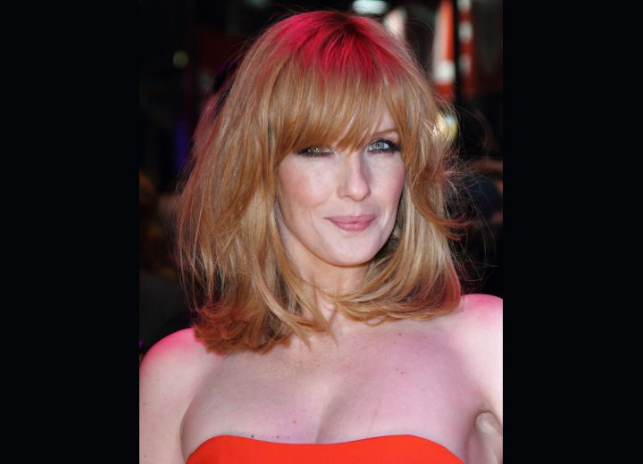 Kelly Reilly - Hair color that makes the eyes shine