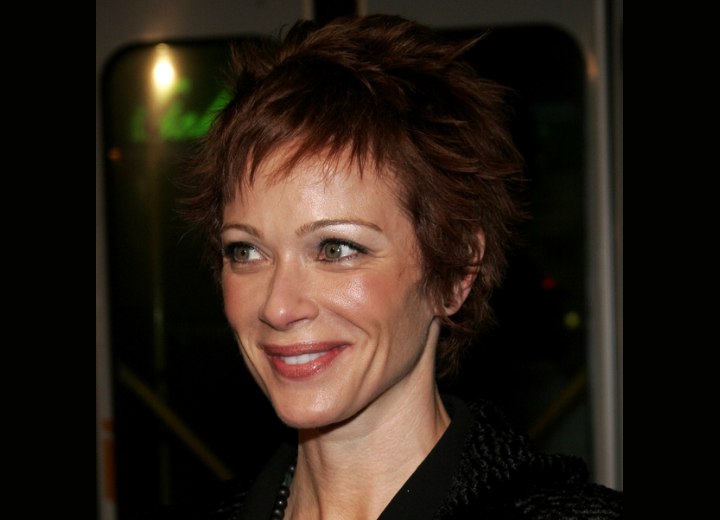 Previous Lauren Holly with short hair