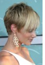 Marley Shelton with short hair