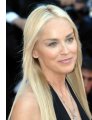 Sharon Stone with long hair