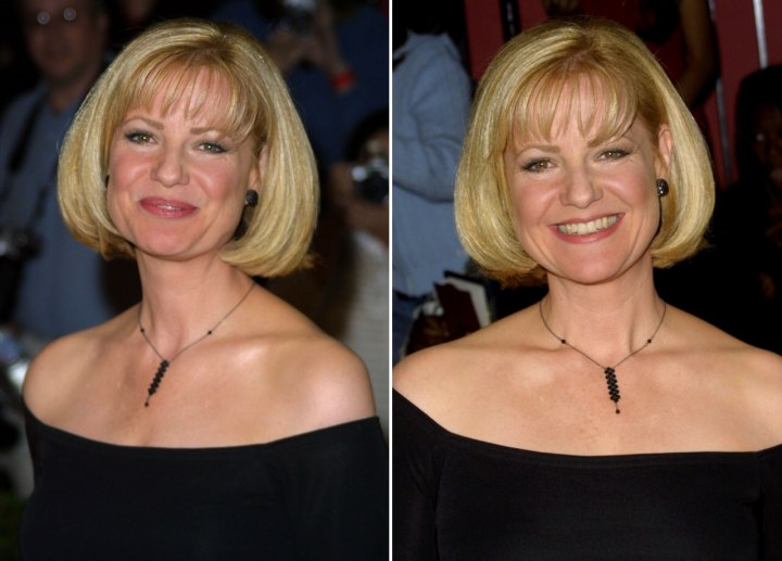 Bonnie Hunt - Timeless and easy to maintain hairstyle