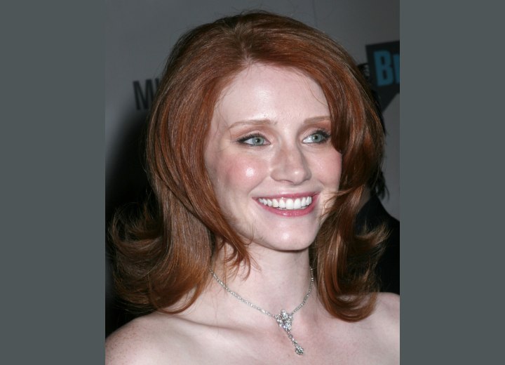 Bryce Dallas Howard - Layered hairstyle for red hair