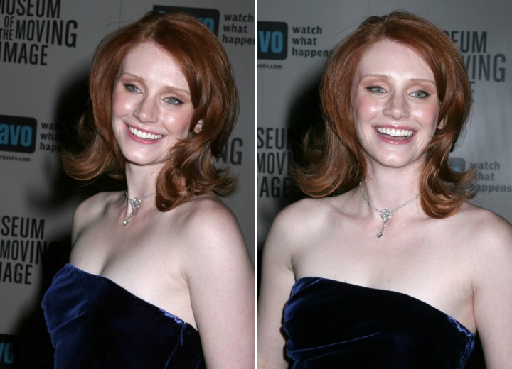 Bryce Dallas Howard - Rounded hairstyle with layers