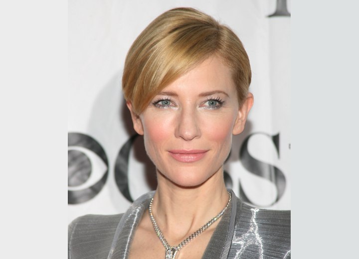 Cate Blanchett - Easy and refreshing short hairstyle