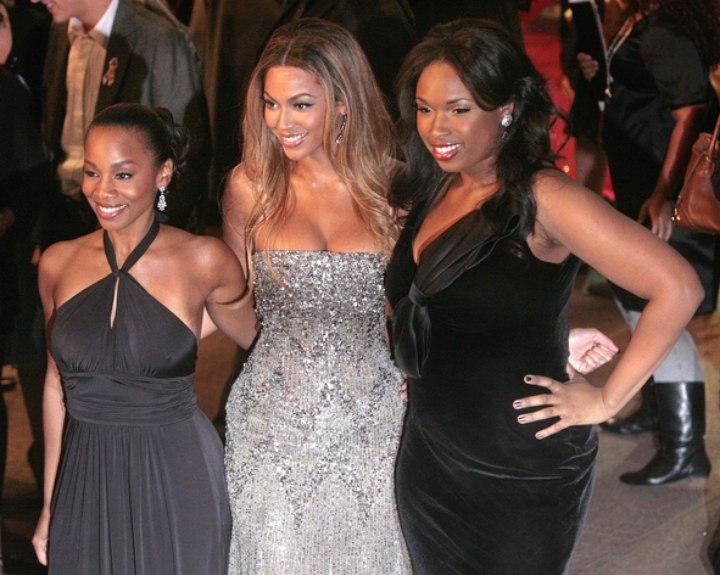 Black celebrity hair - Jennifer Hudson and Beyonce Knowles
