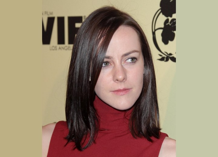 Jena Malone - Brown hair color for a pale skin