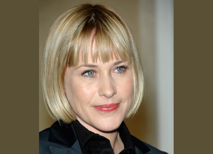 Hairstyle for hard-working women - Patricia Arquette