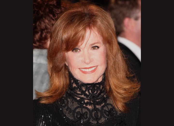 Stefanie Powers - Long hair for a 70 years old woman