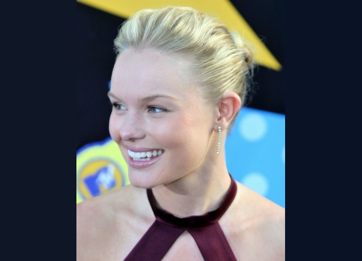 Kate Bosworth wearing her hair up