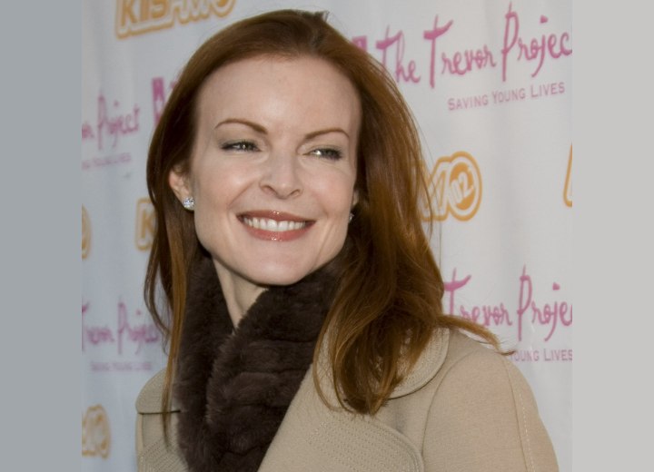 Hairstyle for 40 plus women - Marcia Cross