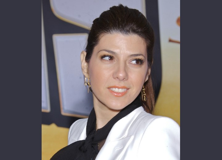Business look for long hair - Marisa Tomei