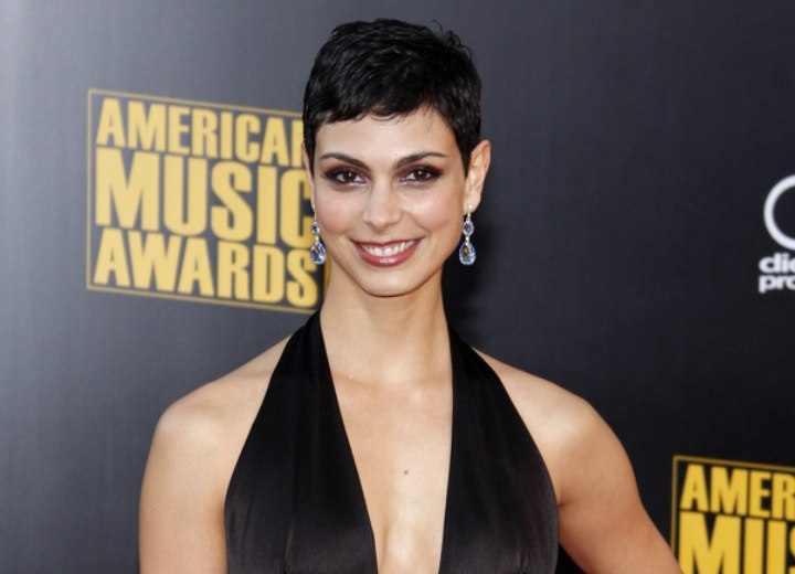 Hair and dress for a Morena Baccarin look
