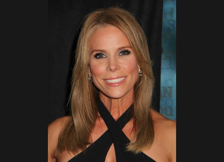 Cheryl Hines - Hair with highlights and lowlights