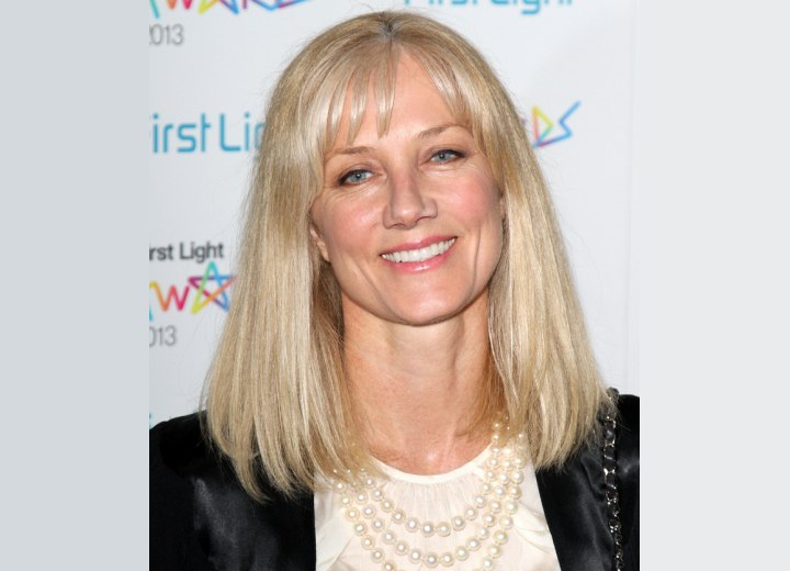 Joely Richardson - Hairstyle for a 50 years old woman