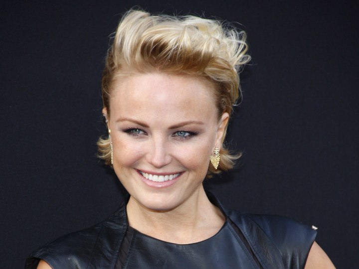 Malin Akerman - Rocker glam look hair