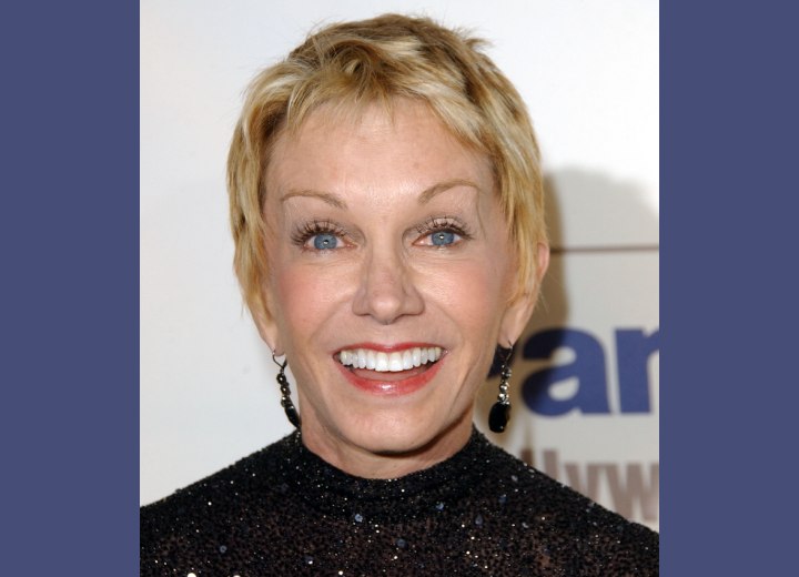 Sandy Duncan pixie cut